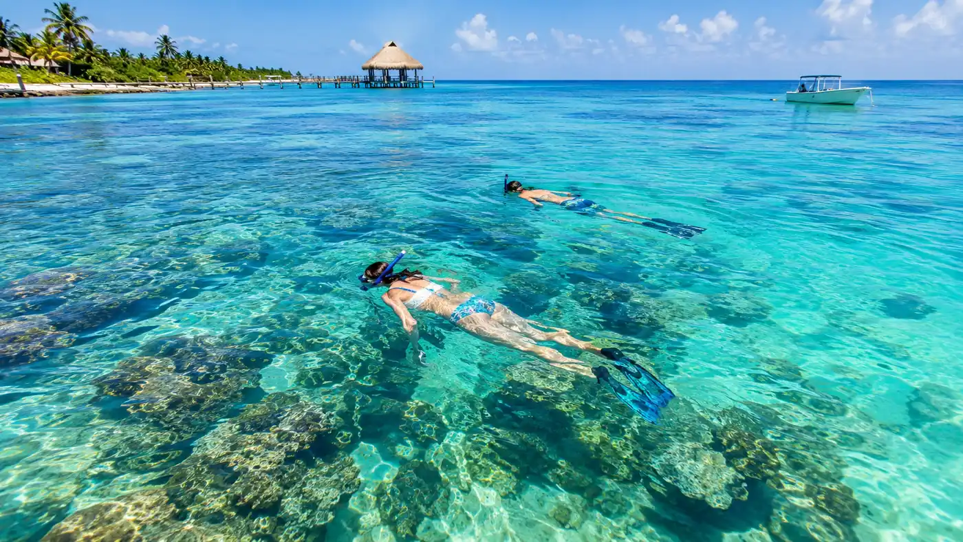De rustigste snorkelplek in San Pedro wordt op zijn kop gezet door Mexico