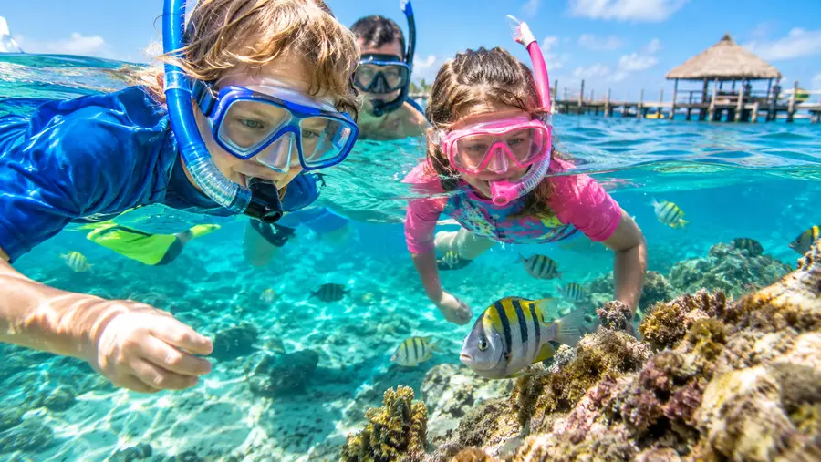 Consejos de seguridad para hacer snorkel en San Pedro con niños