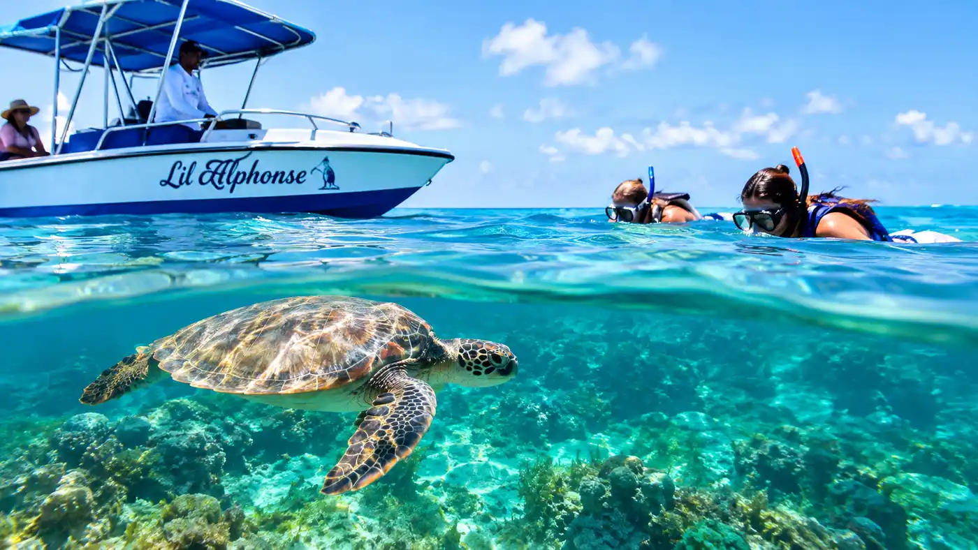 Snorkeling with Lil Alphonse Review of a Local Legend