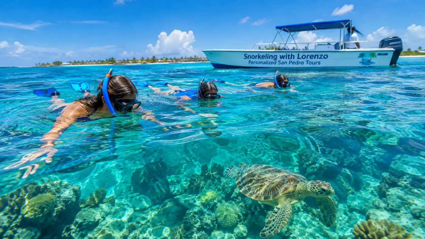 Snorkeling with Lorenzo Personalized San Pedro Tours